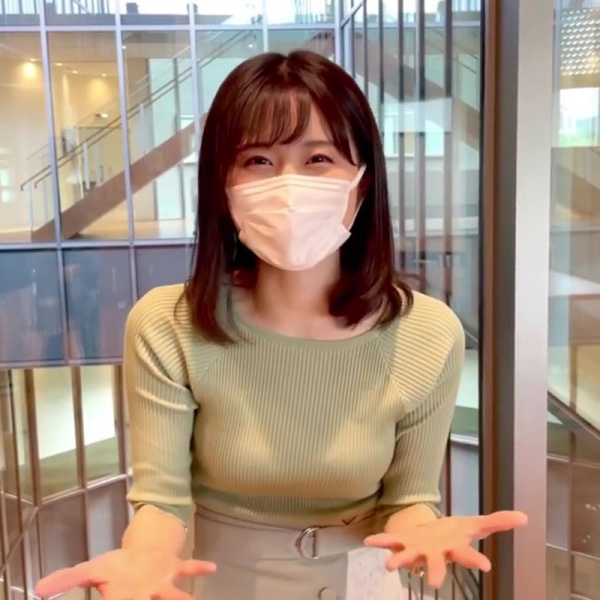【画像】モリマン巨乳な女子アナさん