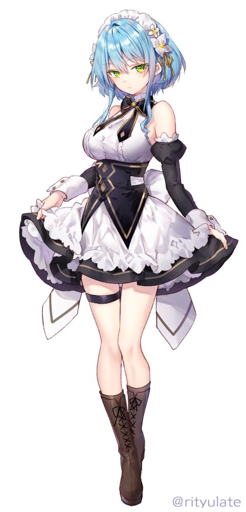 【画像】このドスケベ新人メイドちゃんに一番最初にさせたいお仕事www