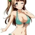 【これはいい！】ラブライブ！の南ことりさん、水着姿でオタク達から搾り取ってしまうwwwww