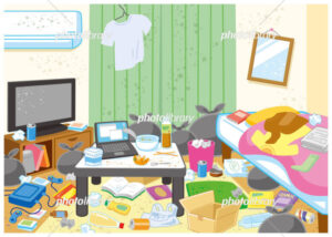 【画像】看護師(23)さん、汚部屋の清掃を大募集！