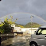 【画像】めっちゃ綺麗に虹撮れたよ!!!