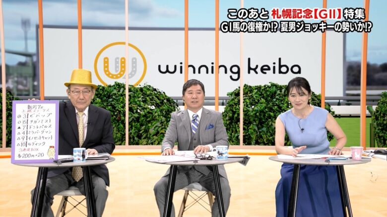 【注目!】競馬番組にデカパイ女性さん、参上!