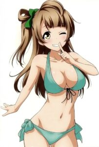 【画像】この水着ことりちゃん、エッチすぎるから何度もイクー！！